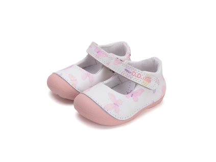 Kožené balerínky D.D.step H015-51291 White (Varianta produktu 22)