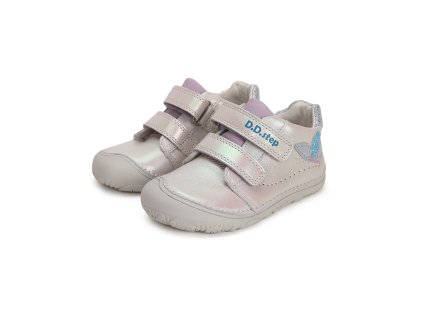 Kožené barefoot boty D.D.step S073-41984A Silver (Varianta produktu 20)