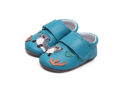 Kožené capáčky D.D.step K1596-42304 Calypso Sky (Varianta produktu L)