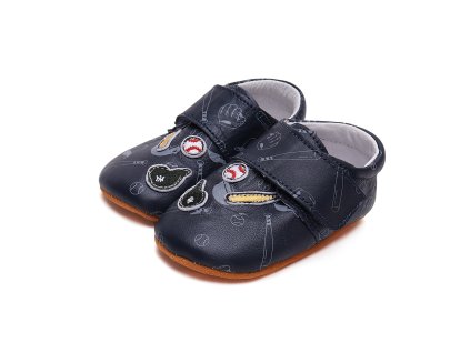 Kožené capáčky D.D.step K1596-42466 Royal Blue (Varianta produktu L)