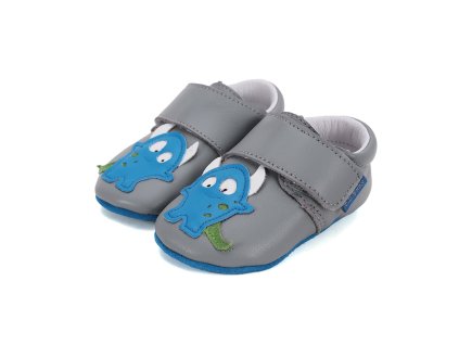 Kožené capáčky D.D.step K1596-51622 Dark Grey (Varianta produktu M)