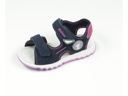 Kožené sandálky Richter 8308-7111-7201 modrá (Varianta produktu 25)