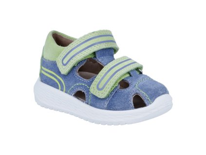 Kožené sandálky Timmy Richter 0668-1212-6621 infinity/lime (Varianta produktu 21)