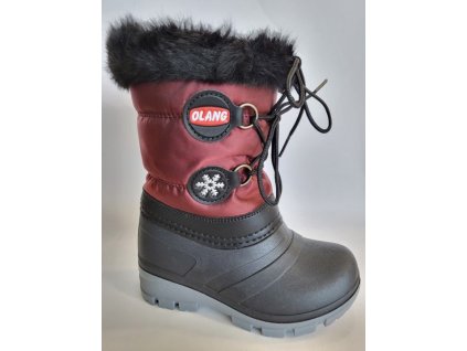 Olang sněhule PATTY KID 812 Bordeaux (Varianta produktu 25/26)