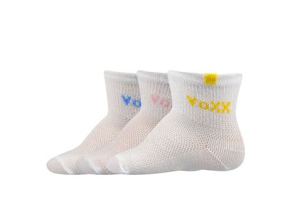 Ponožky VoXX Fredíček mix 3 páry bílá (Varianta produktu 11-13 (07-9))