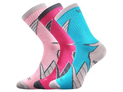 Ponožky VoXX Joskik mix 3 páry holka (Varianta produktu 20-24 (14-16))