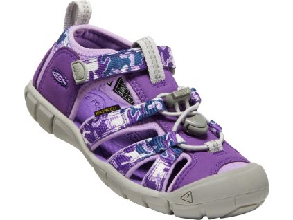 Sandály KEEN Seacamp II CNX Jr camo/tillandsia purple (Varianta produktu 35)