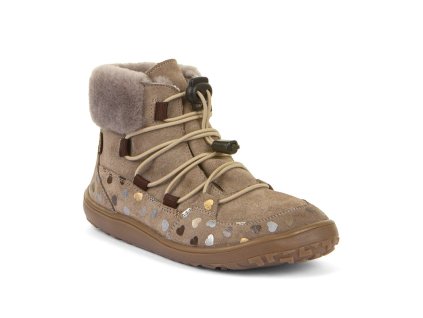 Zimní Froddo barefoot boty Up Furry Tex Beige G3110270-4 (Varianta produktu 25)