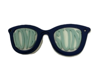 Amulet Coqui Brýle modré