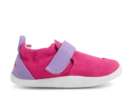 Bobux Xplorer Go Organic Rose Violet barefoot první botičky