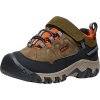 Boty KEEN TARGHEE IV LOW WP CH dark olive/gold flame (Varianta produktu 25/26)