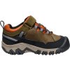 Boty KEEN TARGHEE IV LOW WP CH dark olive/gold flame (Varianta produktu 25/26)
