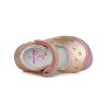 Kožené barefoot balerínky D.D.step H073-585 Metallic Pink (Varianta produktu 20)