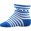 Ponožky VoXX Fredíček mix pruhy 3 páry modrá (Varianta produktu 11-13 (07-9))