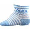 Ponožky VoXX Fredíček mix pruhy 3 páry modrá (Varianta produktu 11-13 (07-9))