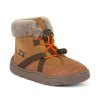 Zimní Froddo barefoot boty Zeru Tex Cosy Cognac G3110258 (Varianta produktu 25)