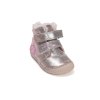 Zimní kožené barefoot boty D.D.step W070-52624A Cream (Varianta produktu 22)