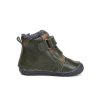 Zimní kožené barefoot boty D.D.step W070-52893A Emerald (Varianta produktu 23)