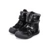 Zimní kožené blikací boty D.D.step W068-52745B Black (Varianta produktu 25)