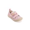 Barefoot plátěné tenisky D.D.step C100-61621 Baby Pink