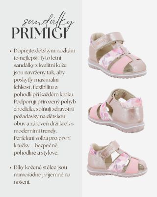 Když léto volá, malí dobrodruzi potřebují obuv, která s nimi udrží krok! Letní sandálky od značky Primigi jsou ideální...