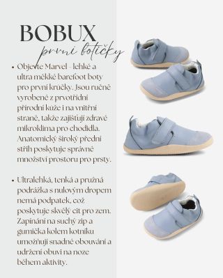 🔥 NOVINKA 🔥, na kterou jste se nás často ptali je tu!! BOBUX pvní botičky - vybrali jsme pro vás 4 nejoblíbenější modely...