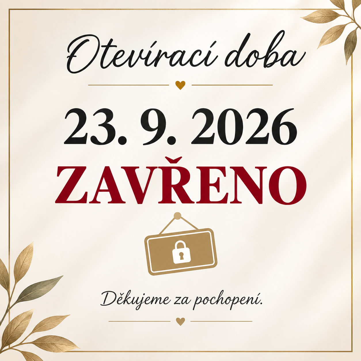 Otevírací doba