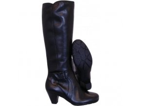 merissa ladies long boot in black leather p5947 95272 medium
