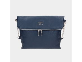 crossbody marina modra stribro