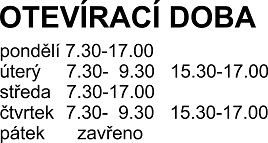 provozní doba