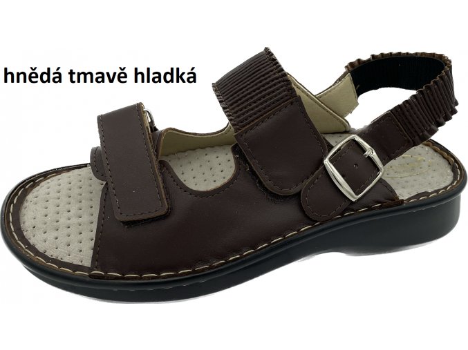 hnědá tmavě hladká