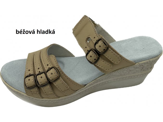 béžová hladká