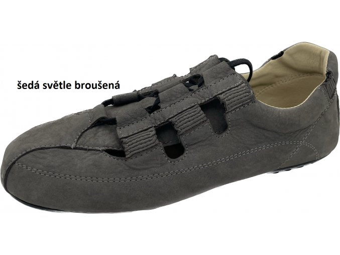 šedá světle broušená