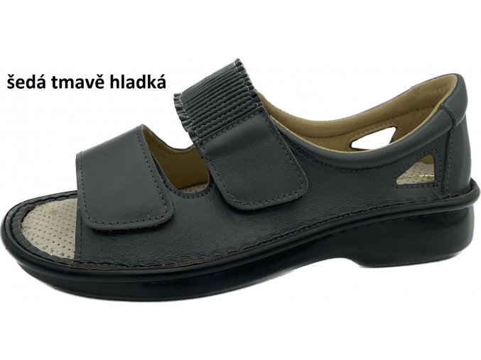 šedá tmavě hladká