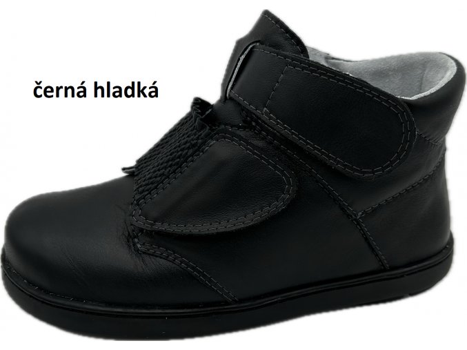 černá hladká