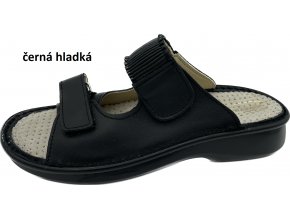 černá hladká