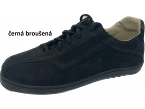 černá broušená