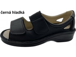 černá hladká