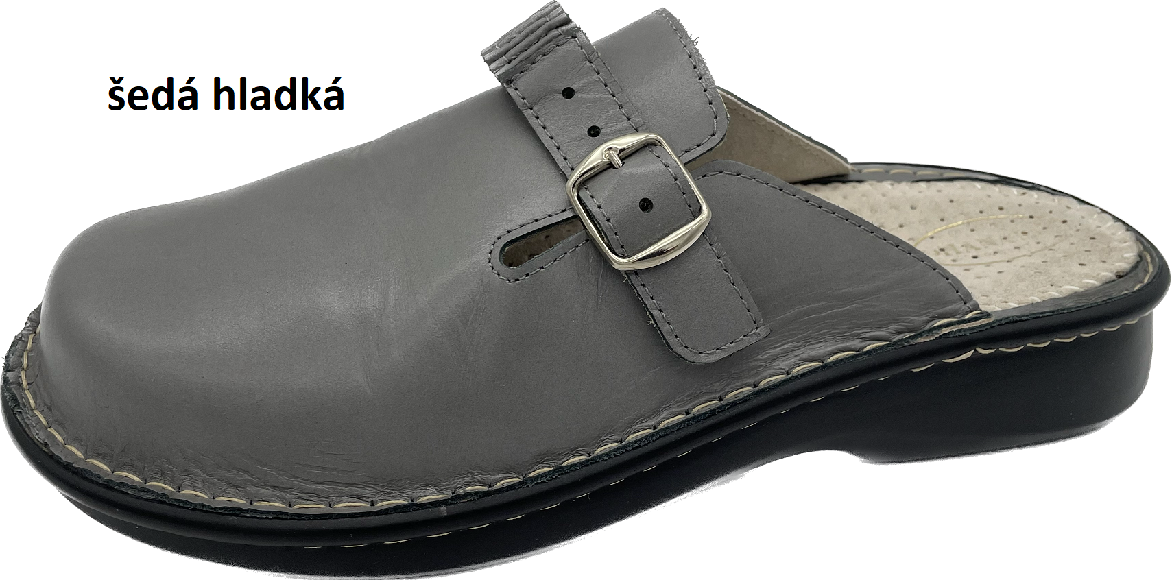 Boty Hanák vzor 408 - černá podešev Barva usně: černá broušená, Velikosti obuvi: 46