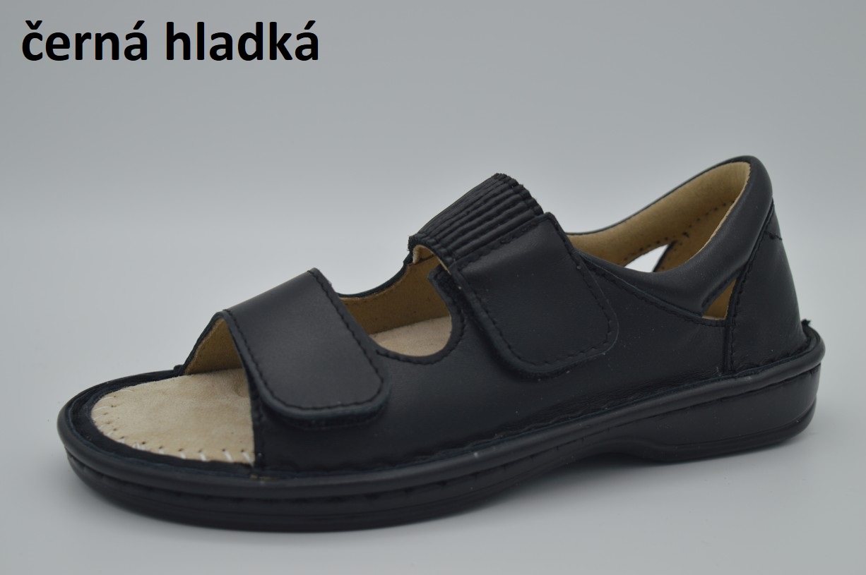 Boty Hanák vzor 206 - černá podešev Barva usně: hnědá tmavě hladká, Velikosti obuvi: 32