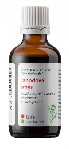 Jahodová směs UK+ Obsah ml: 50