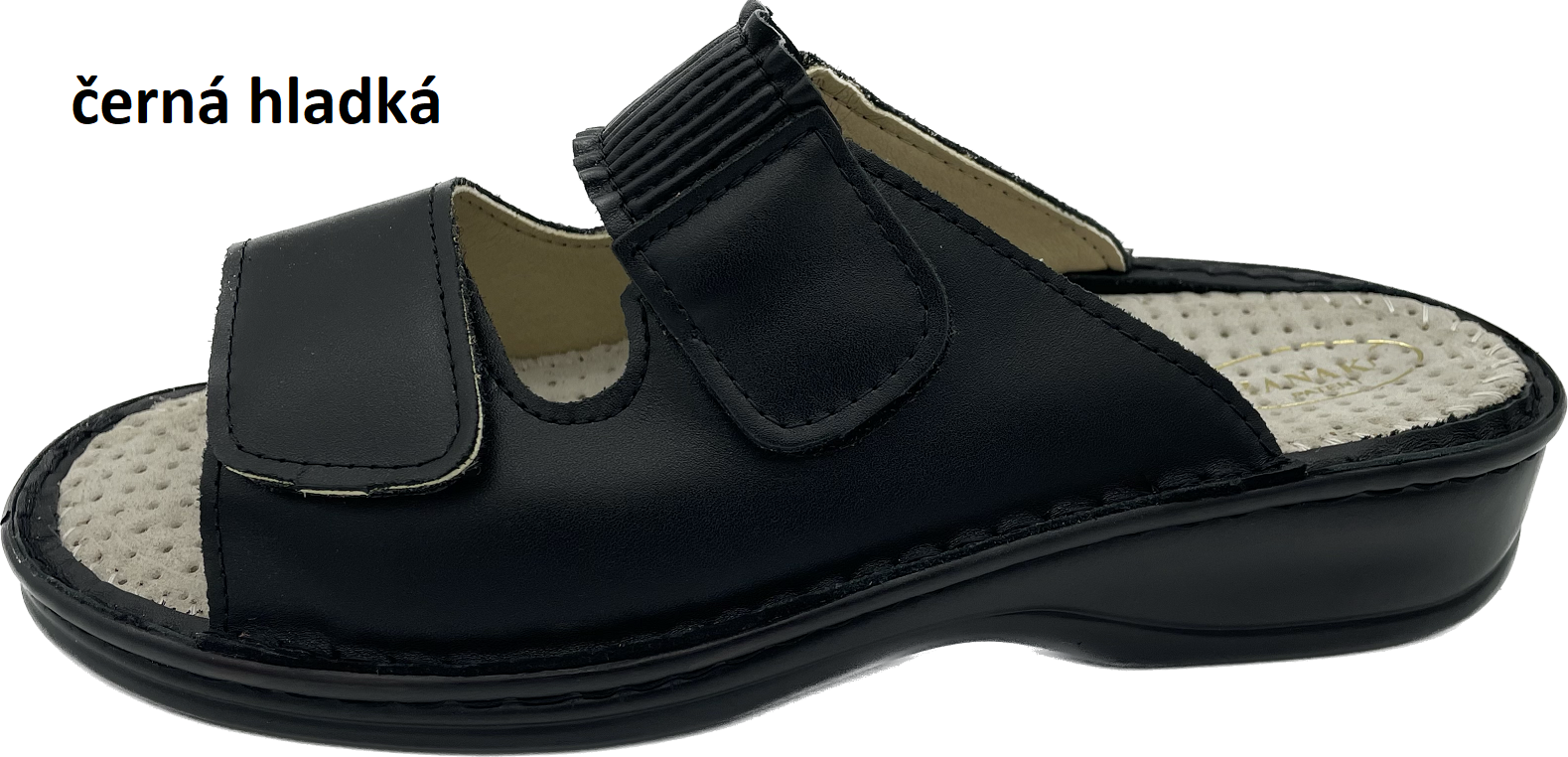 Boty Hanák vzor 304 - černá podešev Barva usně: černá hladká, Velikosti obuvi: 39