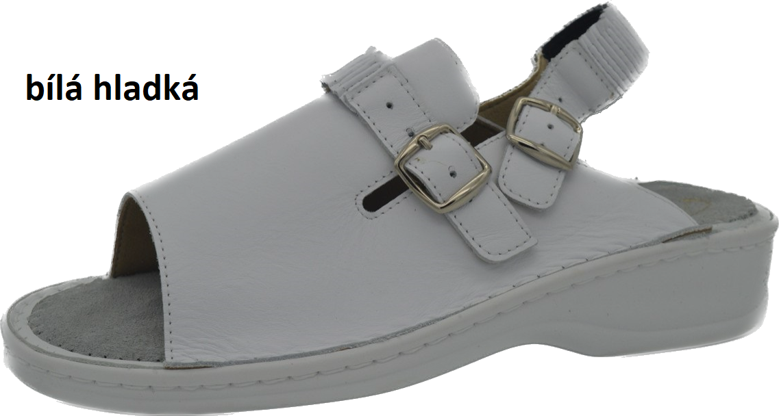 Boty Hanák vzor 307 P - bílá podešev Barva usně: šedá světle broušená, Velikosti obuvi: 41