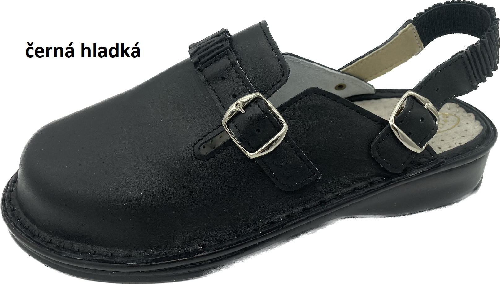 Boty Hanák vzor 308 P - černá podešev Barva usně: černá broušená, Velikosti obuvi: 42