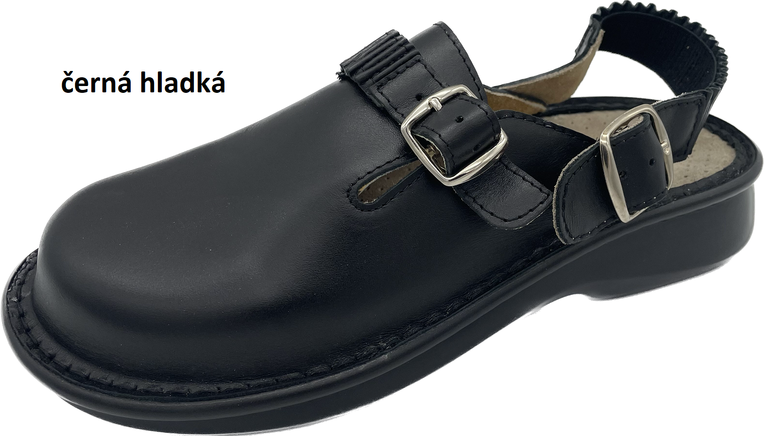 Boty Hanák vzor 408 P - SKLADEM Velikost obuvi: 40, Useň: černá hladká