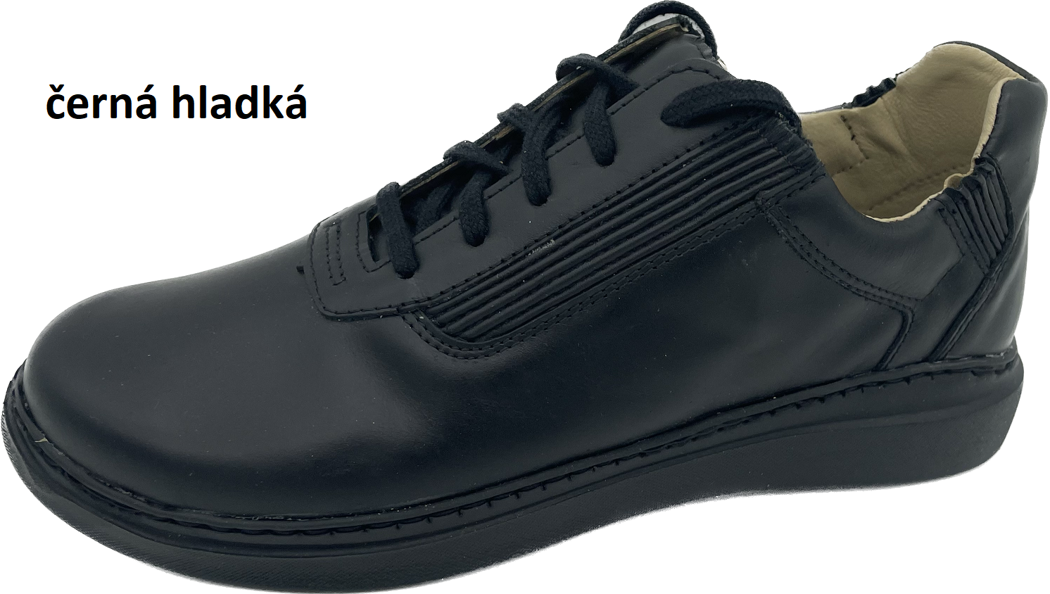 Boty Hanák Active Zenit - černá podešev Barva usně: béžová hladká, Velikosti obuvi: 40