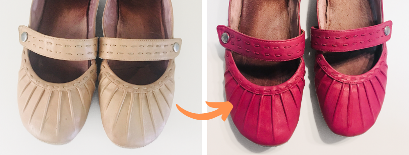 Ako zafarbiť kožené balerínky? Napríklad na iný odtieň? Je to ľahké.