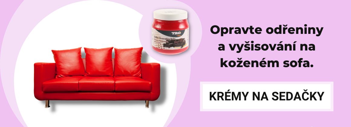Renovační krémy na sedačky
