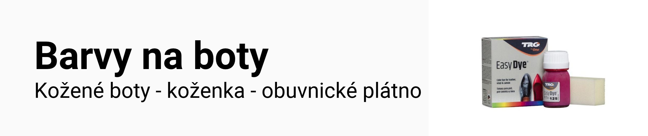 Barvy na boty