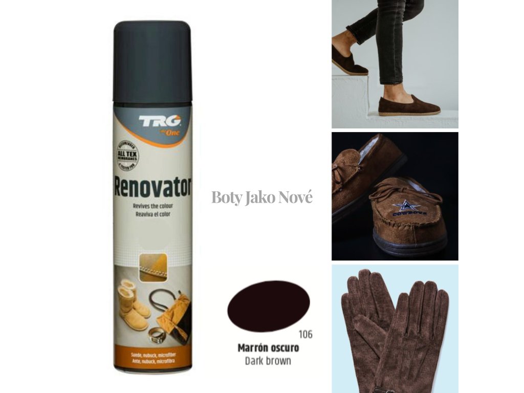 tan suede renovator